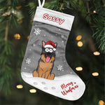 Merry Woofmas To You - Dog Personalized Custom Christmas Stocking - Christmas Gift For Pet Owners, Pet Lovers