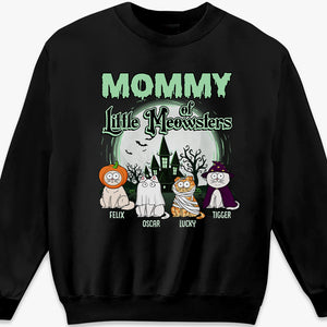 Mommy Of Little Meowsters - Cat Personalized Custom Unisex T-shirt, Hoodie, Sweatshirt - Halloween Gift For Pet Owners, Pet Lovers