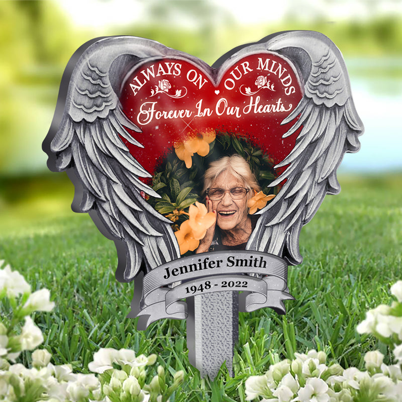 Personalized Acrylic Garden Stake, Grave Decorations For Cemetery, Garden Decor, Yard Sign Cemetery Decorations For Grave, Sympathy Gifts For Loss Of Dad, Sympathy Gifts For Loss Of Mom