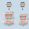 Besties For The Resties - Bestie Personalized Custom 3D Inflated Effect Printed Mug - Gift For Best Friends, BFF, Sisters
