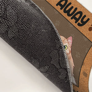 Every Step You Take I'll Be Watching You - Dog & Cat Personalized Custom Decorative Mat - Gift For Pet Owners, Pet Lovers