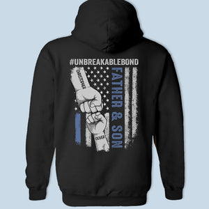 My Dad Is The Best Dad - Family Personalized Custom Unisex T-shirt, Hoodie, Sweatshirt - Father's Day, Birthday Gift For Dad