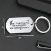 The Moment Your Heart Stopped - Personalized Keychain - Gift For Couples, Husband Wife