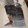 Custom Photo When You Really Miss Me - Memorial Personalized Custom Blanket - Christmas Gift, Sympathy Gift For Family Members