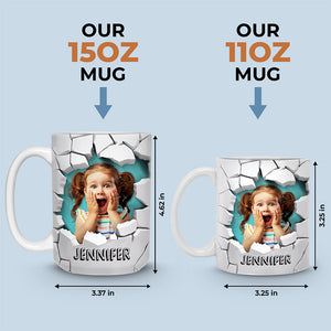 Custom Photo You Are Awesome - Family Personalized Custom 3D Mug - Christmas Gift For Family Members