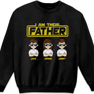 I'm Their Father Mother - Family Personalized Custom Unisex T-shirt, Hoodie, Sweatshirt - Father's Day, Mother's Day, Birthday Gift For Dad, Mom