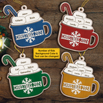 Custom Name Christmas Hot Cocoa Family Gifts - Personalized Ornament