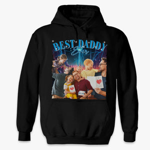 Custom Photo Best Daddy Ever - Family Personalized Custom Unisex T-shirt, Hoodie, Sweatshirt - Gift For Dad