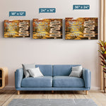 This Is Us A Whole Lot Of Love - Family Personalized Custom Horizontal Canvas - Gift For Family Members