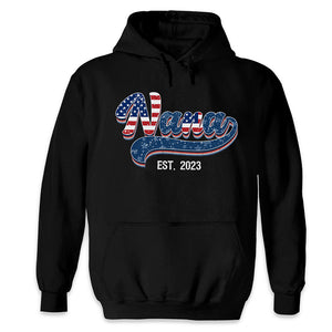 Love Being A Granny - Family Personalized Custom Unisex T-shirt, Hoodie, Sweatshirt - 4th Of July, Birthday Gift For Grandma