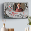 Custom Photo Until We Meet Again - Memorial Personalized Custom Horizontal Canvas - Sympathy Gift For Family Members
