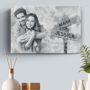 Custom Photo Be Lovers But Be Best Friends Too - Couple Personalized Custom Horizontal Canvas - Gift For Husband Wife, Anniversary