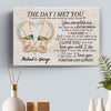 You Complete Me And Make Me A Better Person - Couple Personalized Custom Horizontal Canvas - Gift For Husband Wife, Anniversary, LGBTQ+