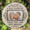Custom Photo You Stay In Our Memory Forever - Memorial Personalized Memorial Stone - Sympathy Gift, Gift For Family Members