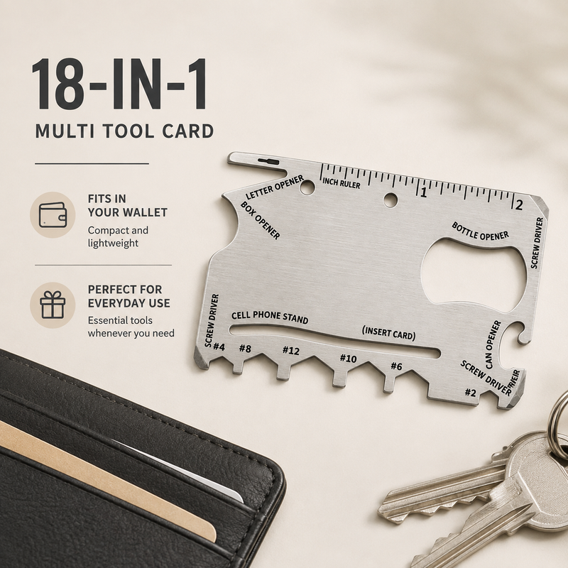 Multifunction Tool Card