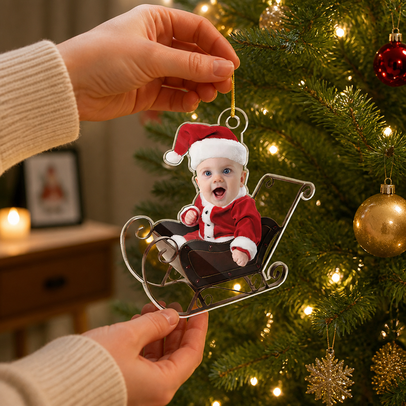 Custom Photo You Are Our Greatest Blessing - Family Personalized Custom Ornament - Acrylic Custom Shaped - Christmas Gift For Baby Kids, Newborn Baby