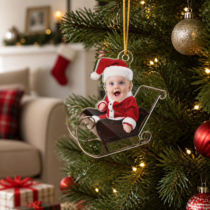 Custom Photo You Are Our Greatest Blessing - Family Personalized Custom Ornament - Acrylic Custom Shaped - Christmas Gift For Baby Kids, Newborn Baby