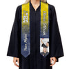 Proud Graduate Of The Class Of 2024 - Personalized Custom Graduation Stole - Upload Image, Graduation Gift