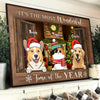 Merry Christmas - Ya Filthy Animal - Personalized Horizontal Poster