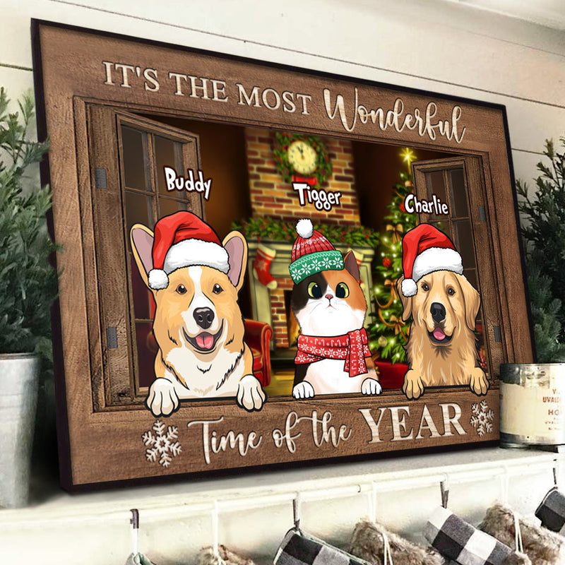 Merry Christmas - Ya Filthy Animal - Personalized Horizontal Poster