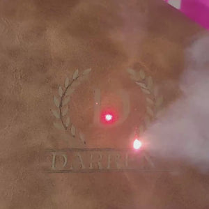 Custom Engraved Leather Toiletry Bag - Personalized Birthday Gifts For Dad, Grandpa - Generations Bound By Care