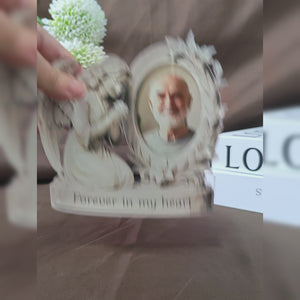 Custom Photo Your Love Is My Forever Light - Memorial Personalized Custom Acrylic Plaque Custom Shape - Sympathy Gift For Family Members