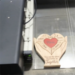 Custom Shaped Wooden Art Puzzle - Personalized Mother's Day Birthday Gifts For Mom, Grandma - Together Tall, Together Strong