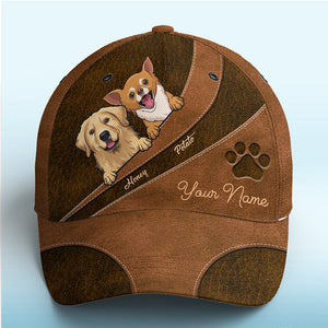 My Beloved Fur Baby Brown - Dog & Cat Personalized Custom Hat, All Over Print Classic Cap - New Arrival, Gift For Pet Owners, Pet Lovers