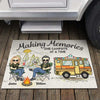 Le grand air est mon endroit préféré - Tapis décoratif personnalisé pour la maison - Cadeau de pendaison de crémaillère pour mari, femme et amoureux du camping