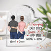 You Are The Only One I Need - Couple Personalized Custom Heart Shaped Acrylic Plaque - Gift For Husband Wife, Anniversary