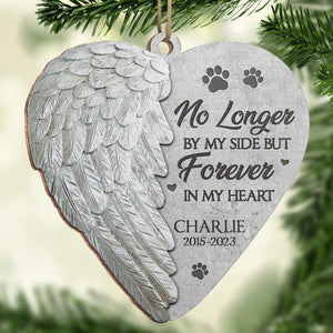 You Were My Hardest Goodbye - Memorial Personalized Custom Ornament - Wood Heart Shaped - Christmas Gift, Sympathy Gift For Pet Owners, Pet Lovers