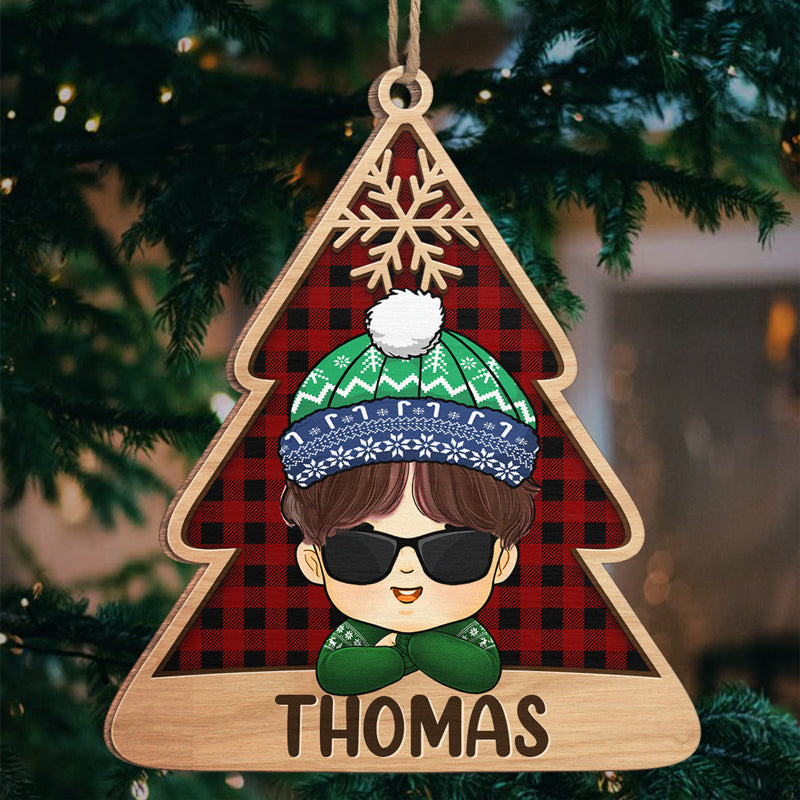 All I Want For Christmas Is You - Family Personalized Custom Ornament - Wood Custom Shaped - Christmas Gift For Family Members