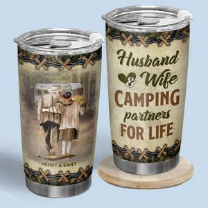 Baby Let's Go Camping - Camping Personalized Custom Tumbler - Gift For Camping Lovers