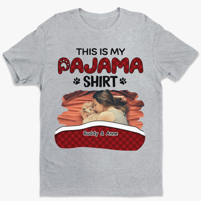 Custom Photo Look, This's My Pyjama Shirt - Dog & Cat Personalized Custom Unisex T-shirt, Hoodie, Sweatshirt - Gift For Pet Lovers, Pet Owners