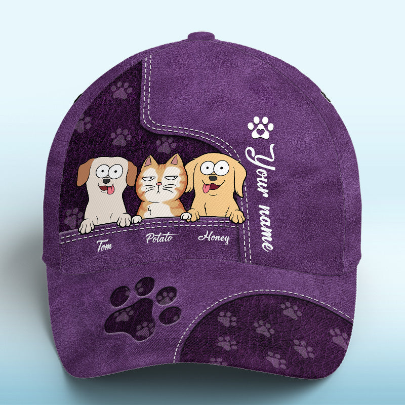 My Beloved Babies - Dog & Cat Personalized Custom Hat, All Over Print Classic Cap - Gift For Pet Owners, Pet Lovers