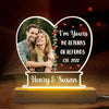 Custom Photo You And Me We Got This - Couple Personalized Custom Shaped 3D LED Light - Gift For Husband Wife, Anniversary
