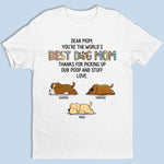 I Am A Dog Mom - Dog Personalized Custom Unisex T-shirt, Hoodie, Sweatshirt - Gift For Pet Owners, Pet Lovers