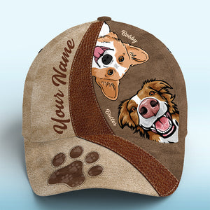 My Cuties Paw - Dog Personalized Custom Hat, All Over Print Classic Cap - Gift For Pet Owners, Pet Lovers