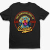 Proudly Owned By Dog Pop Art - Dog Personalized Custom Unisex T-shirt, Hoodie, Sweatshirt - Gift For Pet Owners, Pet Lovers