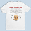 Thanks For Kissing And Feeding Us - Dog Personalized Custom Unisex T-shirt, Hoodie, Sweatshirt - Father's Day, Gift For Pet Owners, Pet Lovers
