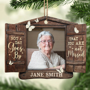 Custom Photo You Are Always On My Mind - Memorial Personalized Custom Ornament - Wood Custom Shaped - Christmas Gift, Sympathy Gift For Family Members