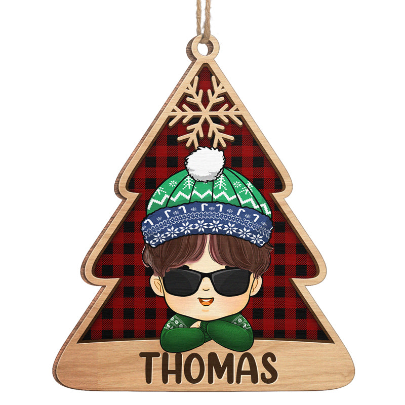 All I Want For Christmas Is You - Family Personalized Custom Ornament - Wood Custom Shaped - Christmas Gift For Family Members