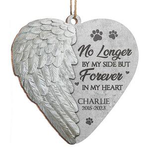 You Were My Hardest Goodbye - Memorial Personalized Custom Ornament - Wood Heart Shaped - Christmas Gift, Sympathy Gift For Pet Owners, Pet Lovers