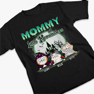Mommy Of A Little Meownster - Cat Personalized Custom Unisex T-shirt, Hoodie, Sweatshirt - Halloween Gift For Pet Owners, Pet Lovers