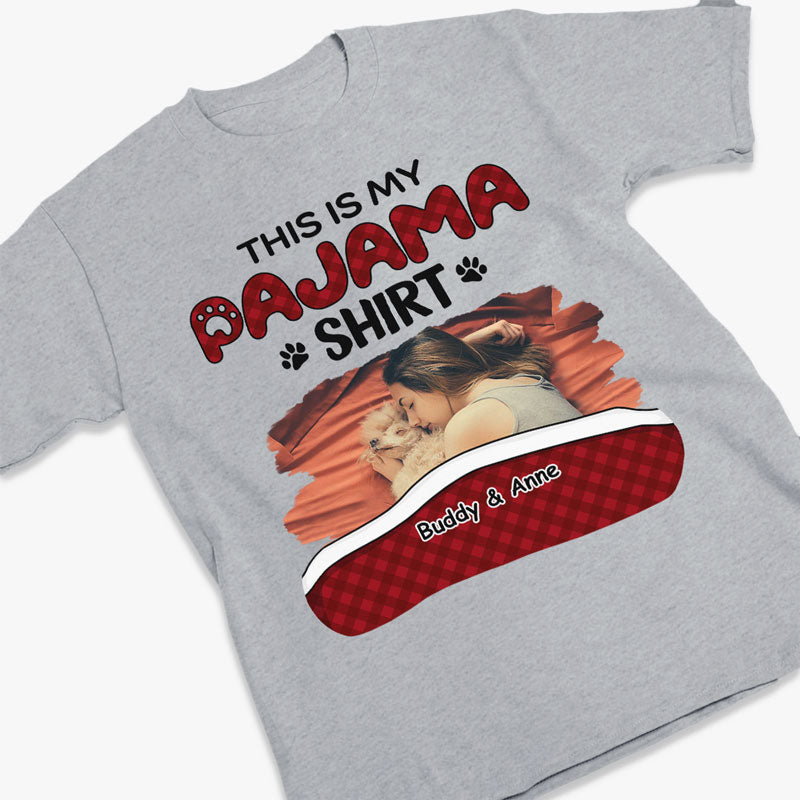 Custom Photo Look, This's My Pyjama Shirt - Dog & Cat Personalized Custom Unisex T-shirt, Hoodie, Sweatshirt - Gift For Pet Lovers, Pet Owners