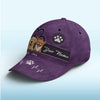 Keep Calm And Love Dogs Blue - Dog & Cat Personalized Custom Hat, All Over Print Classic Cap - New Arrival, Gift For Pet Owners, Pet Lovers