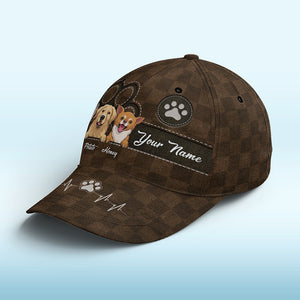 Love Comes In Fur And Paws - Dog & Cat Personalized Custom Hat, All Over Print Classic Cap - Gift For Pet Owners, Pet Lovers