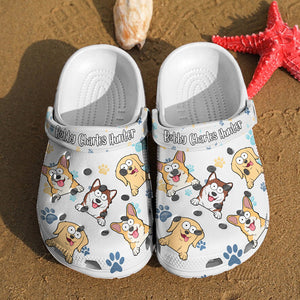 Custom Photo True Love Has Four Paws - Dog & Cat Personalized Custom Unisex Clogs, Slide Sandals - Gift For Pet Owners, Pet Lovers