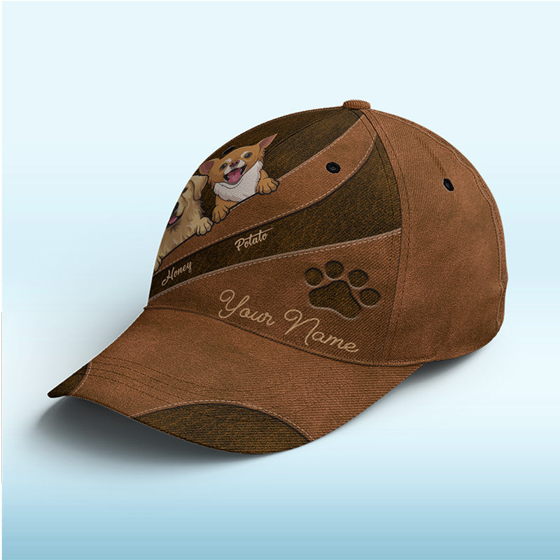 My Beloved Fur Baby Black - Dog & Cat Personalized Custom Hat, All Over Print Classic Cap - New Arrival, Gift For Pet Owners, Pet Lovers