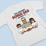 Custom Name Bonus Dad Gifts for Father's Day - Personalized Apparel